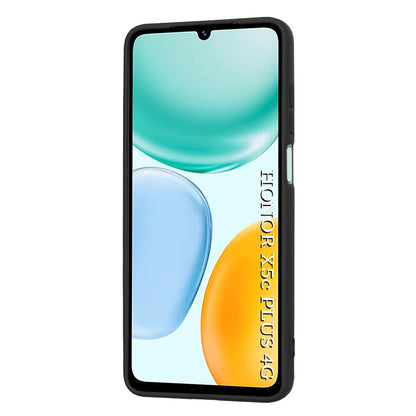 Hoes voor Honor X5c Plus, Techsuit, SoftFlex, Zwart