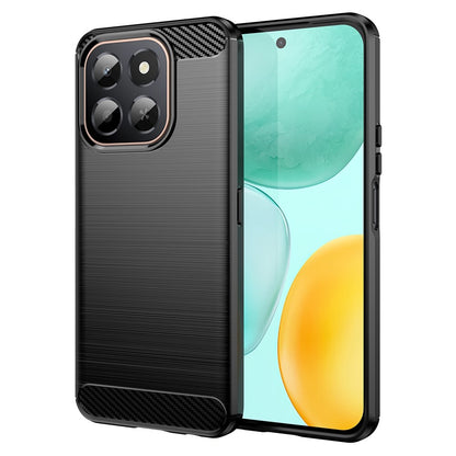 Hoes voor Honor X6c, Techsuit, Carbon, Zwart