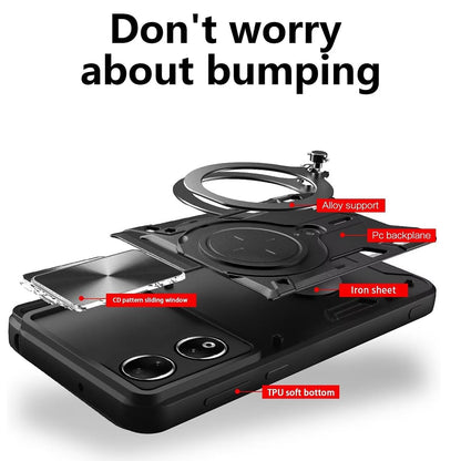 Hoes voor Honor X7b 5G / 90 Smart / X7b 4G, Techsuit, CamGuard Pro, Zwart
