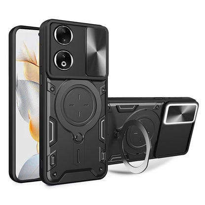 Hoes voor Honor X7b 5G / 90 Smart / X7b 4G, Techsuit, CamGuard Pro, Zwart