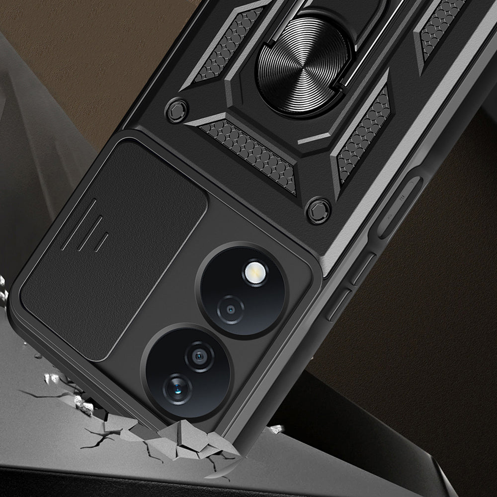 Étui pour Honor X7b 5G / 90 Smart / X7b 4G, Techsuit, CamShield, Vert