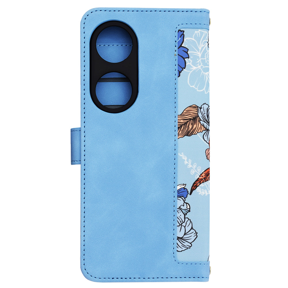 Hoes voor Honor X7b 5G / 90 Smart / X7b 4G, Techsuit, FlipCraft, Blauw