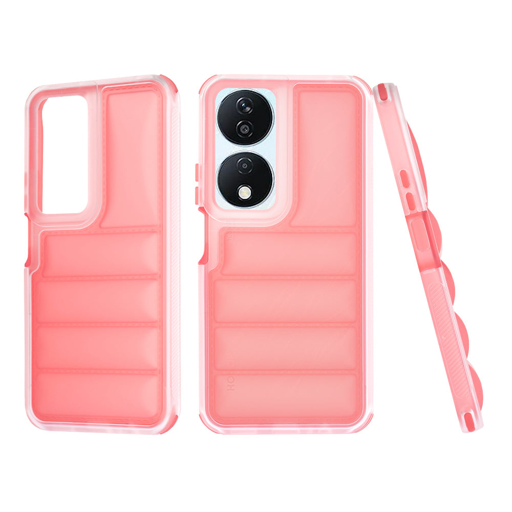 Hülle für Honor X7b 5G / 90 Smart / X7b 4G, Techsuit, Wave Shield, Rot