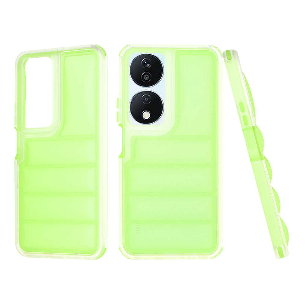 Hülle für Honor X7b 5G / 90 Smart / X7b 4G, Techsuit, Wave Shield, Grün