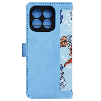 Hoes voor Honor X8b, Techsuit, FlipCraft, Blauw