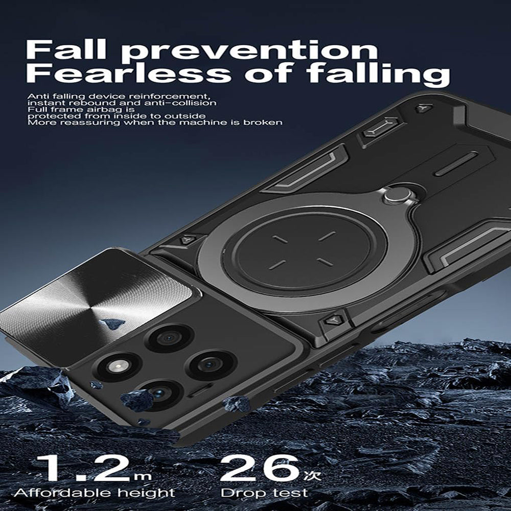 Case for Honor X8c, Techsuit, CamGuard Pro, Blue