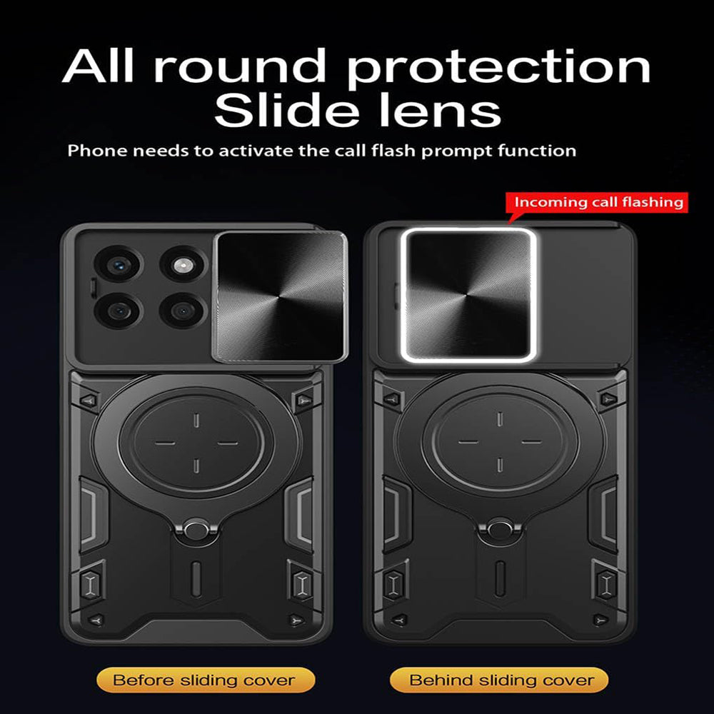 Coque pour Honor X8c, Techsuit, CamGuard Pro, Violet