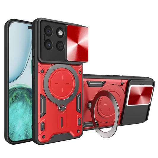 Hoes voor Honor X8c, Techsuit, CamGuard Pro, Rood