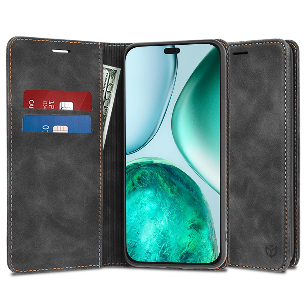Coque pour Honor X8c, Techsuit, Confy, Noire