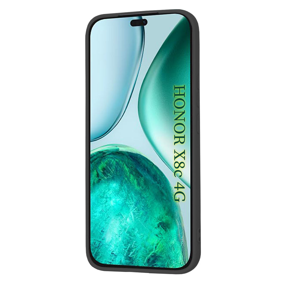 Hülle für Honor X8c, Techsuit, SoftFlex, Schwarz