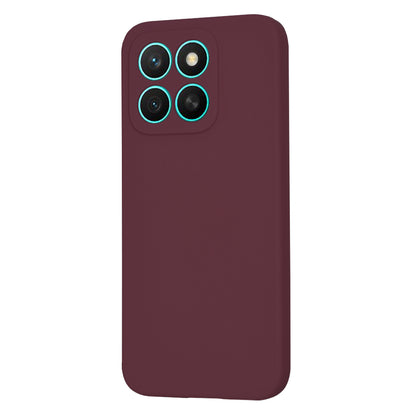 Hülle für Honor X8c, Techsuit, SoftFlex, Weinrot