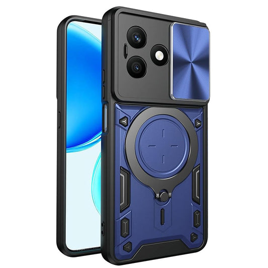 Hoes voor Honor X8d, Techsuit, CamGuard Pro, Blauw