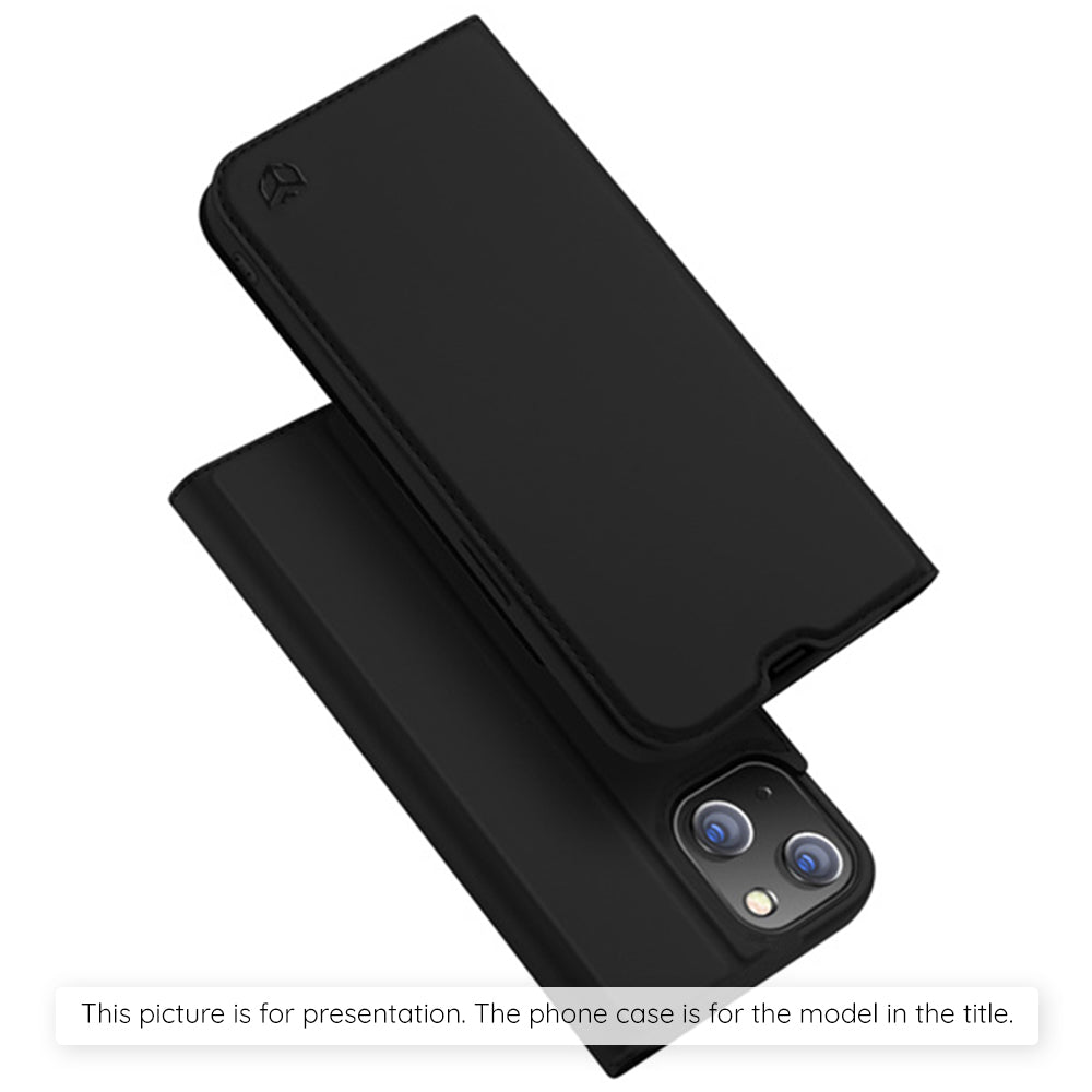Hoes voor Honor X8d, Techsuit, Magskin Book, Zwart