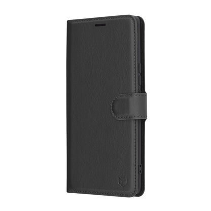 Hoes voor Honor X9c / Magic7 Lite, Techsuit, Leather Folio, Zwart