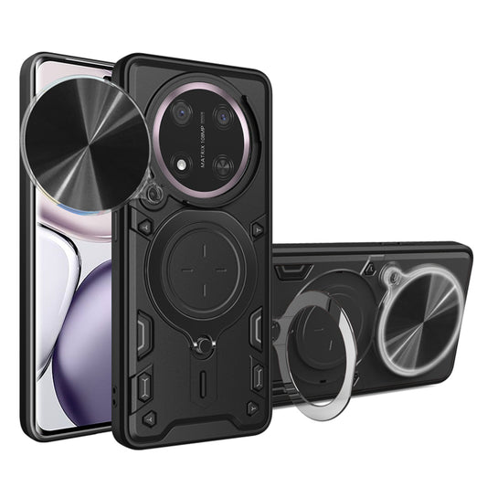 Hoes voor Honor X9c / Magic7 Lite, Techsuit, CamGuard Pro, Zwart