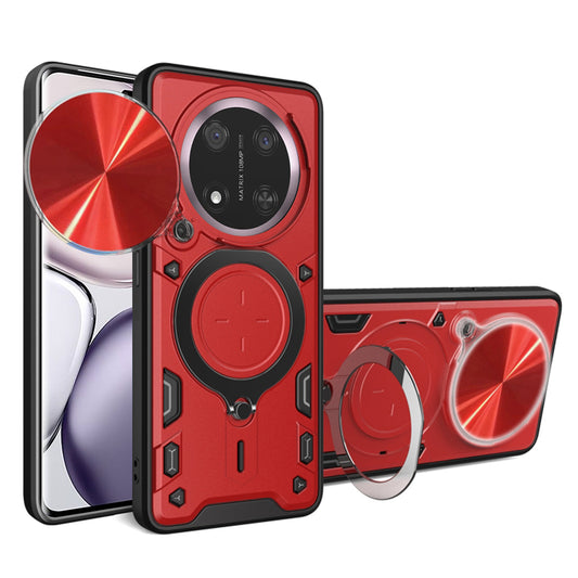 Hoes voor Honor X9c / Magic7 Lite, Techsuit, CamGuard Pro, Rood