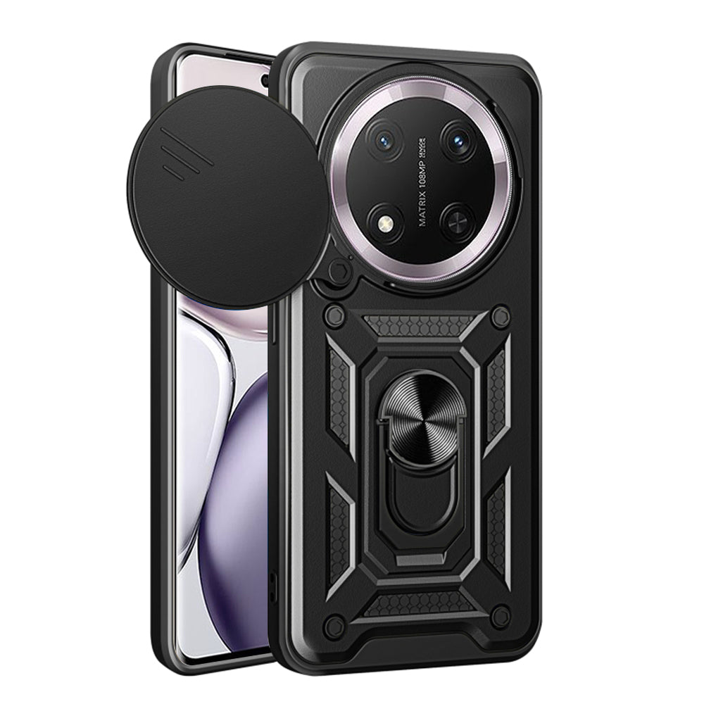Hülle für Honor X9c / Magic7 Lite, Techsuit, CamShield, Schwarz
