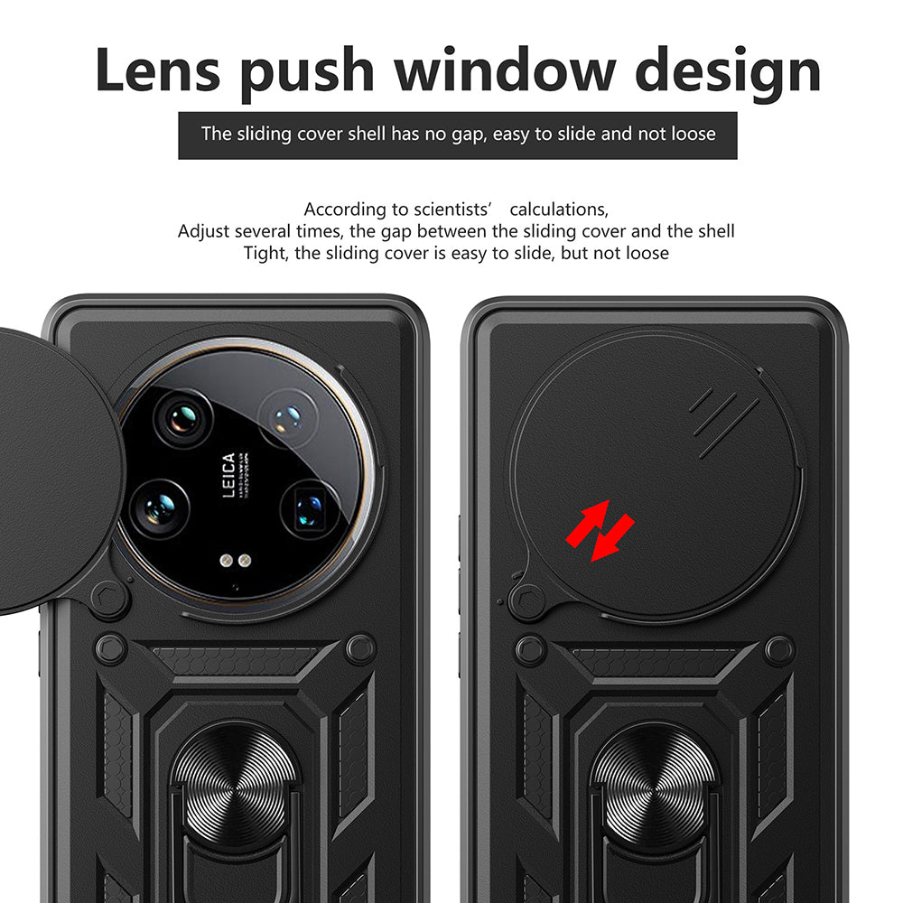 Hülle für Honor X9c / Magic7 Lite, Techsuit, CamShield, Schwarz