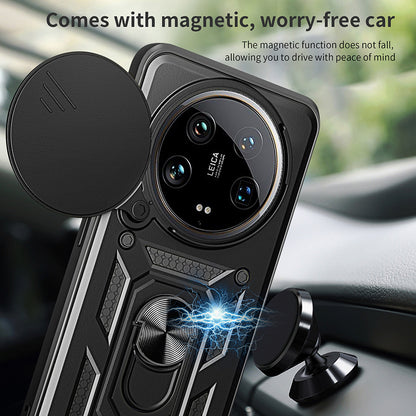 Hülle für Honor X9c / Magic7 Lite, Techsuit, CamShield, Schwarz