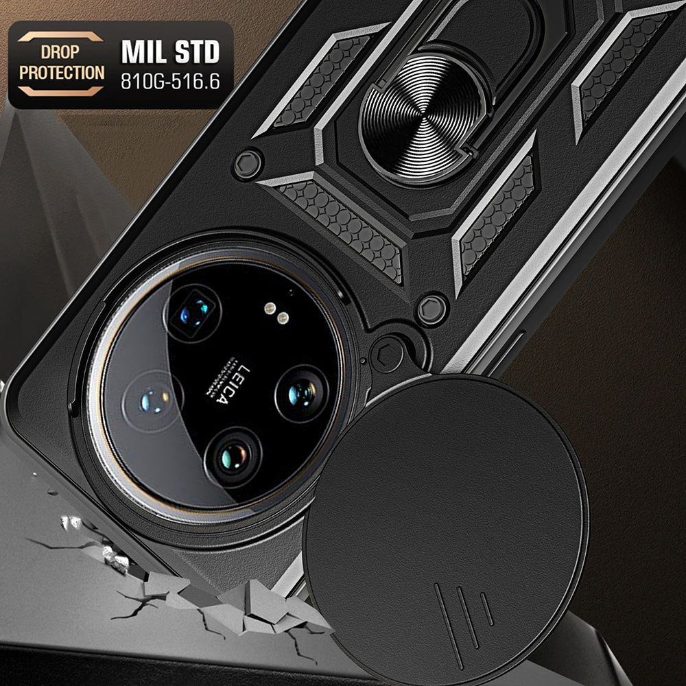 Hülle für Honor X9c / Magic7 Lite, Techsuit, CamShield, Schwarz