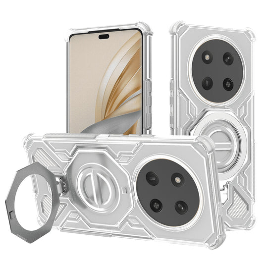 Hoes voor Honor X9c / Magic7 Lite, Techsuit, Carbon Shield Pro, Wit