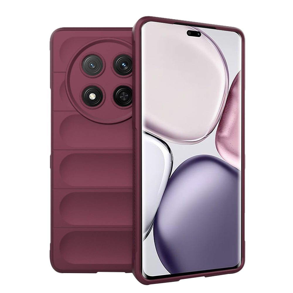 Hülle für Honor X9c / Magic7 Lite, Techsuit, Magic Shield, Weinrot