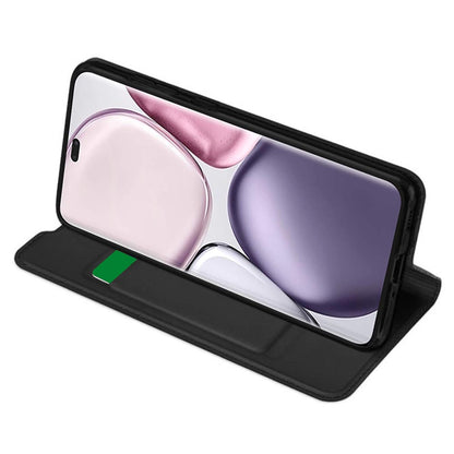 Coque pour Honor X9c / Magic7 Lite, Techsuit, Magskin Book, Noire