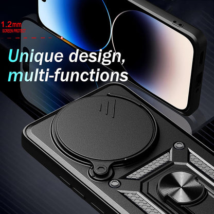 Hülle für Honor X9c Smart, Techsuit, CamShield, Schwarz