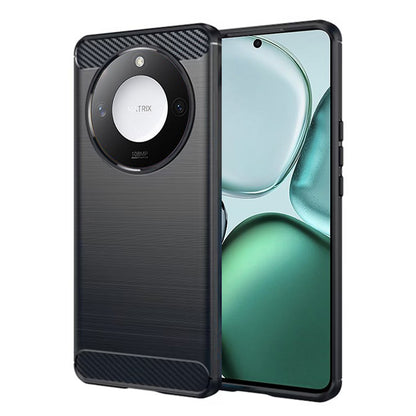 Hülle für Honor X9c Smart, Techsuit, Carbon, Schwarz
