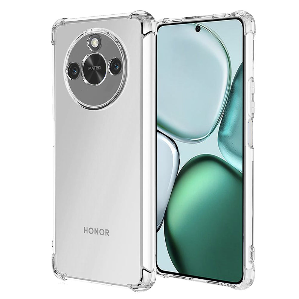 Hülle für Honor X9c Smart, Techsuit, stoßfest klar, transparent