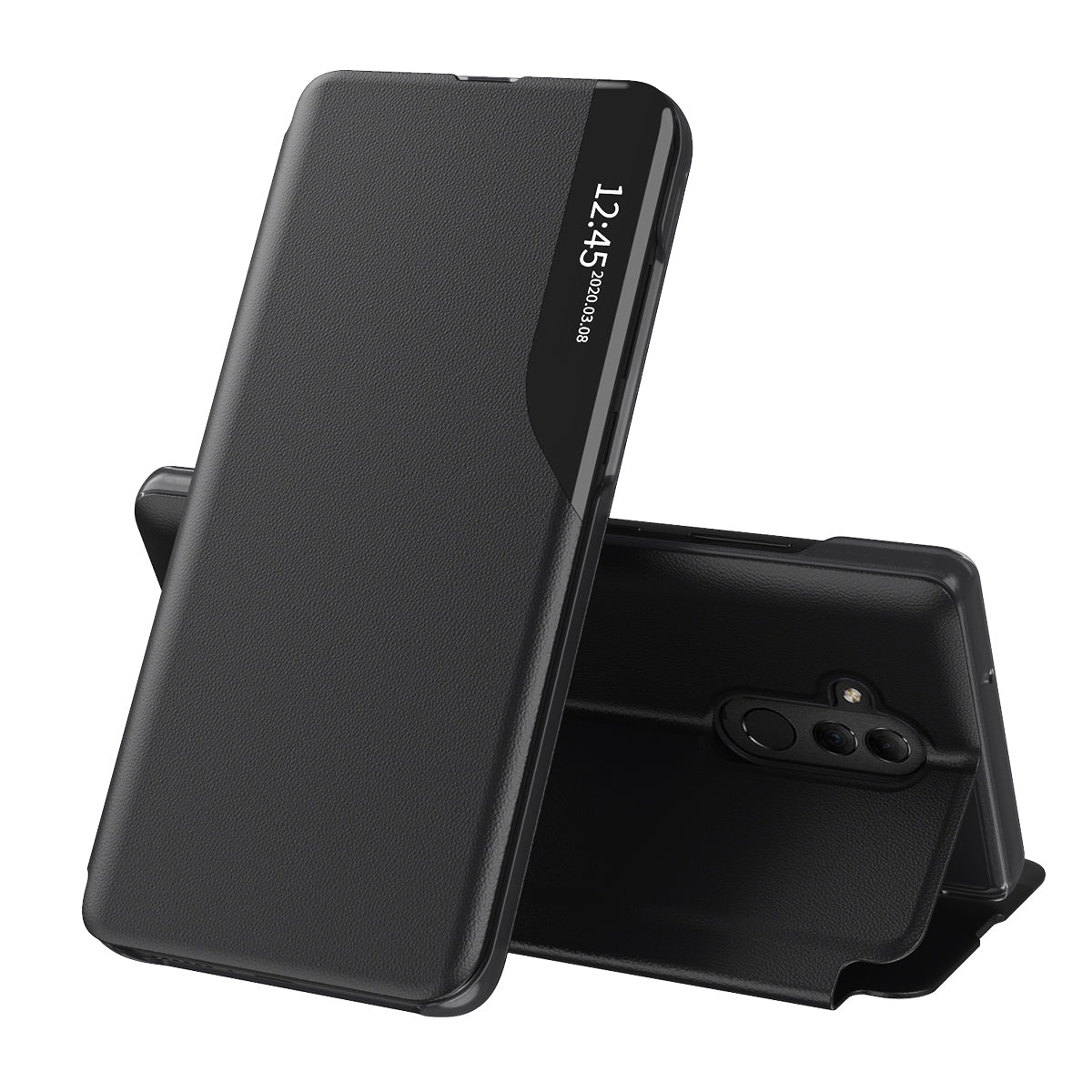 Coque pour Huawei Mate 20 Lite, Techsuit, eFold, Noire