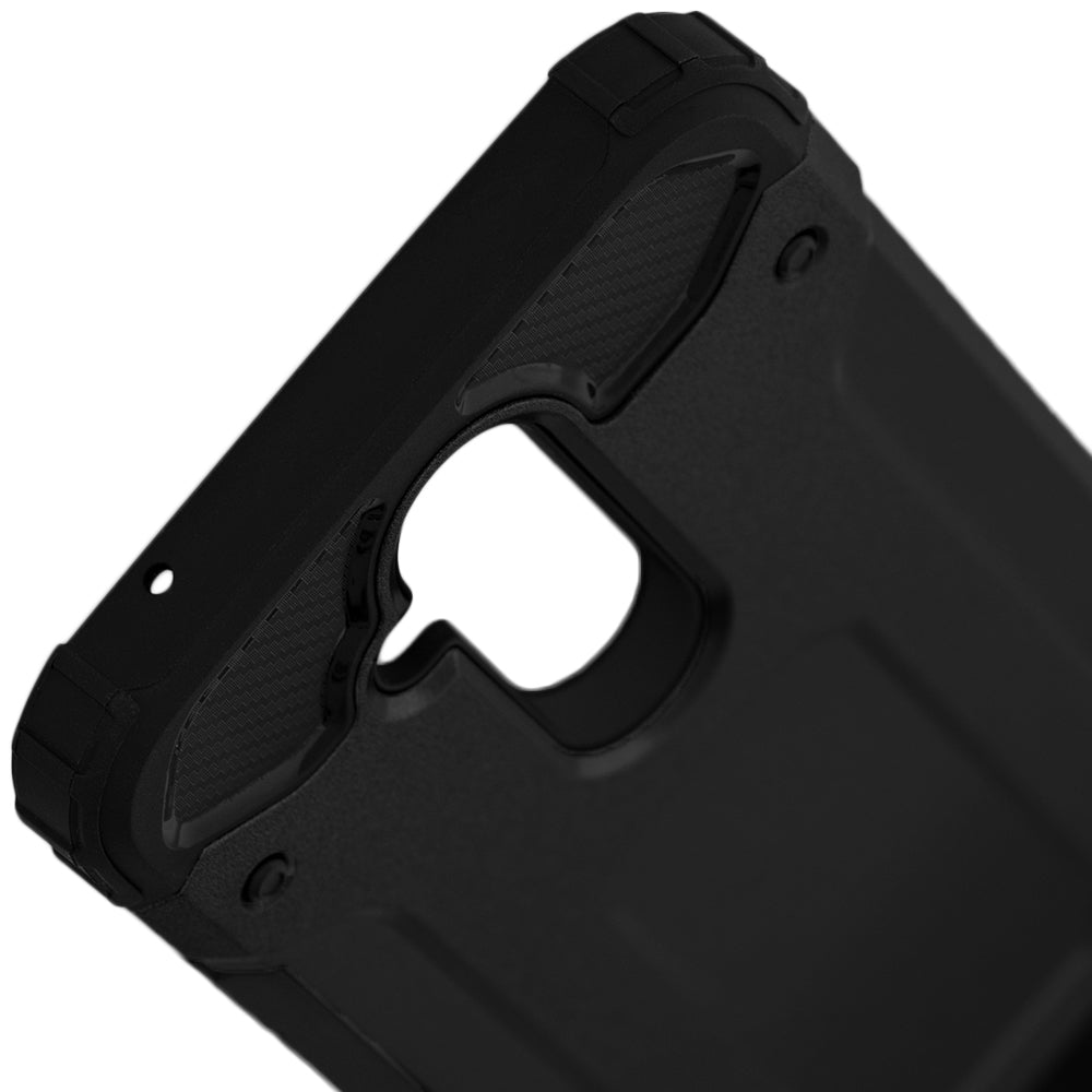 Hülle für Huawei Mate 20 Lite, Techsuit, Hybrid Armor, Schwarz
