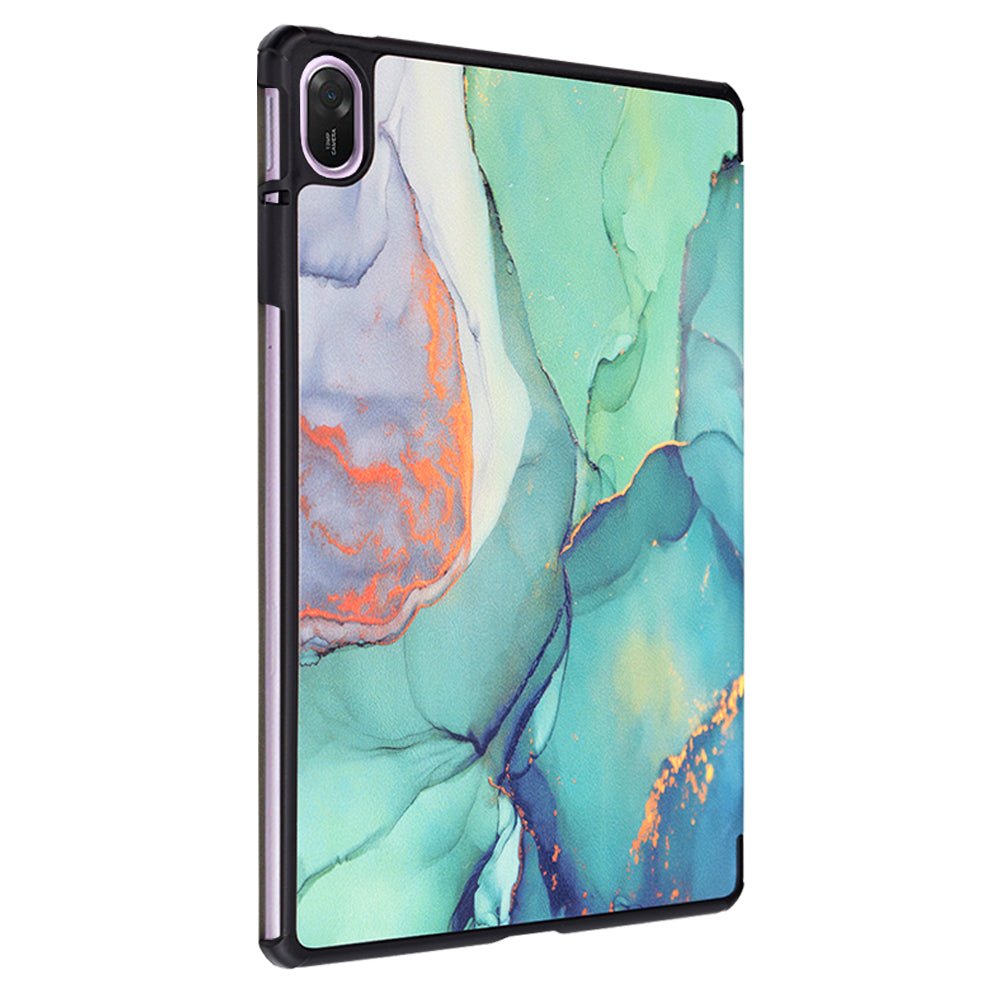 Hoes voor Huawei MatePad 11.5 (2025), Techsuit, FoldPro Green Time, Meerkleurig