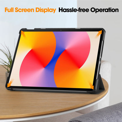 Hoes voor Huawei MatePad SE 11, Techsuit, FoldPro, Zwart