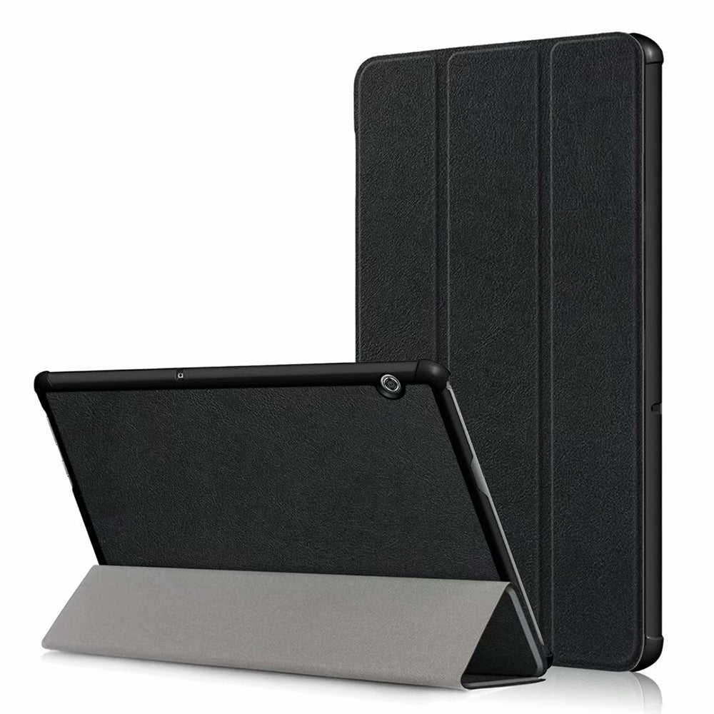 Hoes voor Huawei MediaPad T5, Techsuit, FoldPro, Zwart