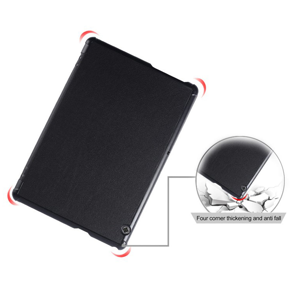 Hoes voor Huawei MediaPad T5, Techsuit, FoldPro, Zwart