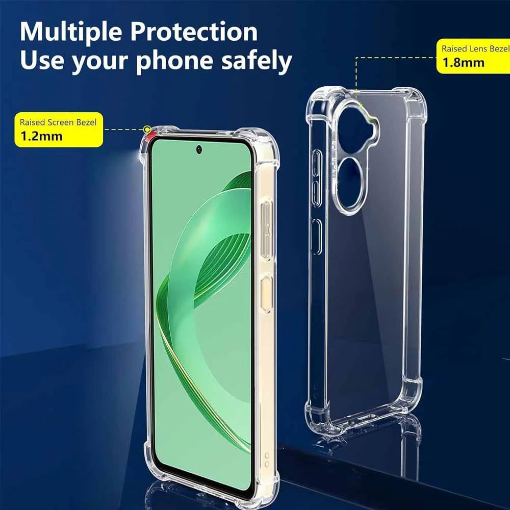 Coque pour Huawei nova 11 SE / nova 12 SE, Techsuit, Anti-choc Claire, Transparente