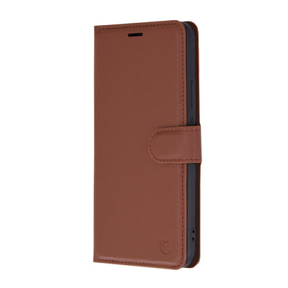 Case for Huawei nova 12s / nova 11, Techsuit, Leather Folio, Brown
