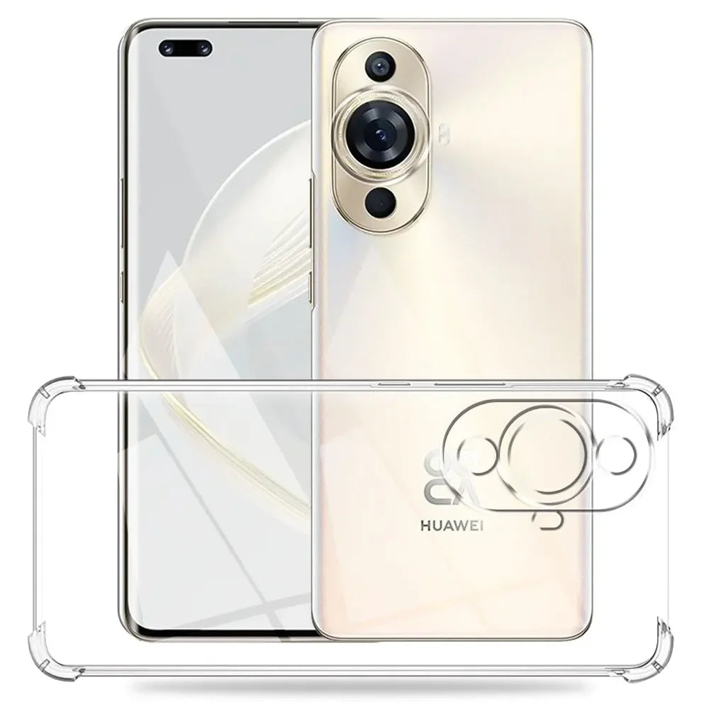 Case for Huawei nova 12s / nova 11, Techsuit, Shockproof Clear, Transparent