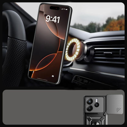 Hülle für Huawei nova 13, Techsuit, CamShield, Schwarz