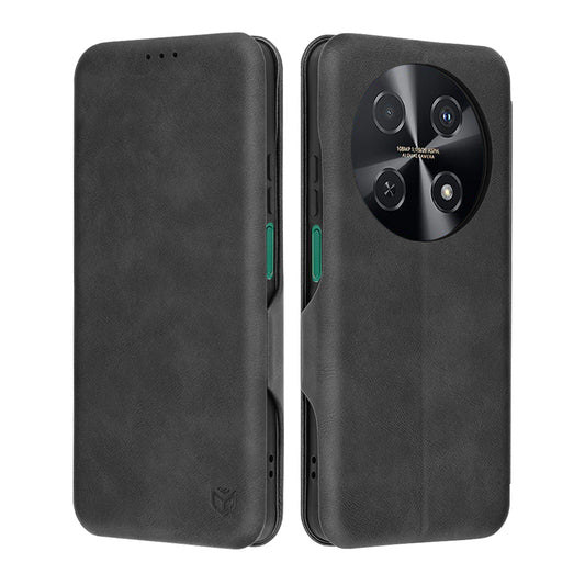 Hoes voor Huawei nova 13i / nova 12i, Techsuit, Safe Wallet Plus, Zwart