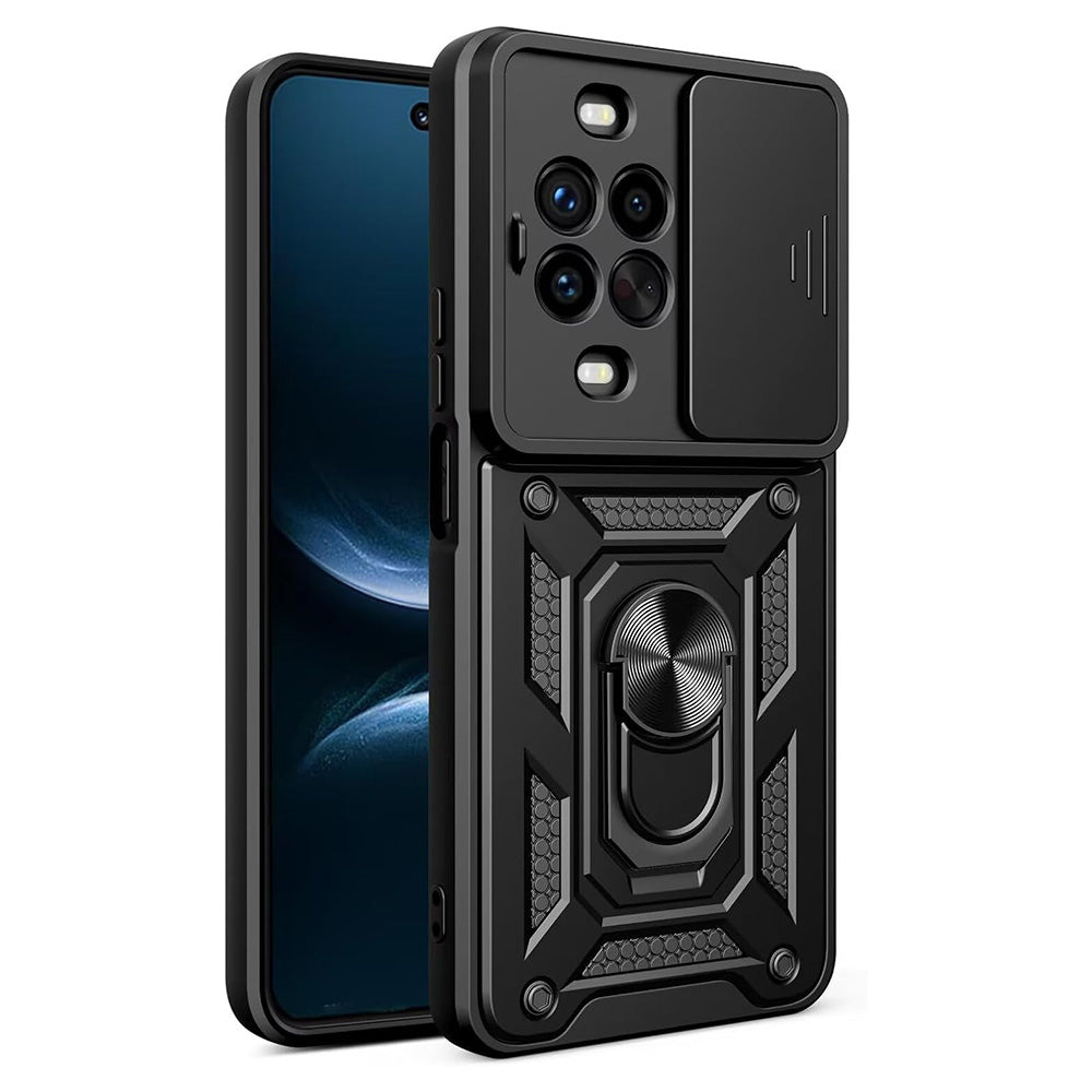 Hoes voor Huawei nova 14 Pro, Techsuit, CamShield, Zwart