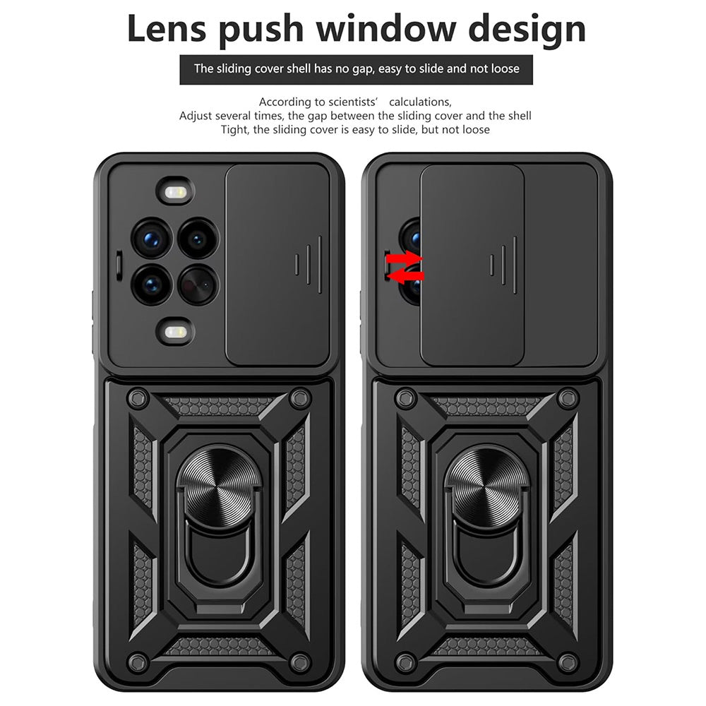 Hoes voor Huawei nova 14 Pro, Techsuit, CamShield, Zwart