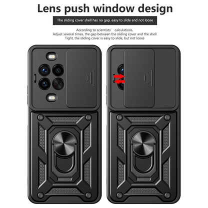 Hoes voor Huawei nova 14 Pro, Techsuit, CamShield, Zwart