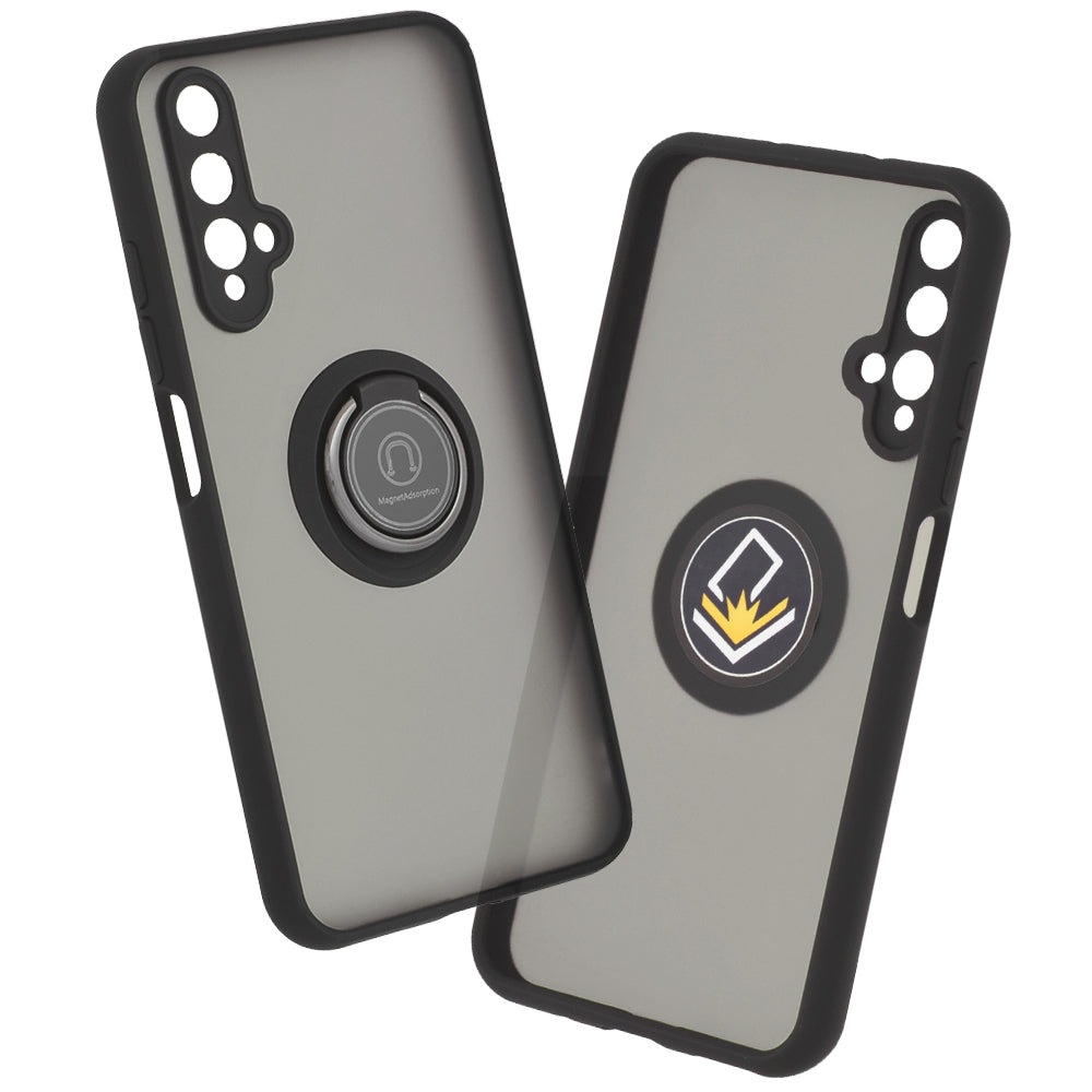 Coque pour Huawei nova 5T / Honor 20, Techsuit, Glinth, Noire