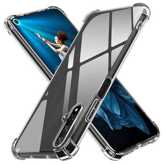 Hoes voor Huawei nova 5T / Honor 20, Techsuit, Schokbestendig Helder, Transparant