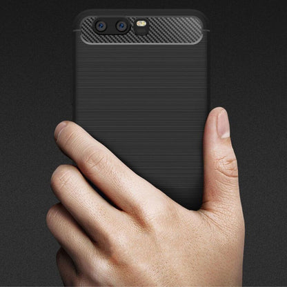 Coque pour Huawei P10 Plus, Techsuit, Carbone, Noire