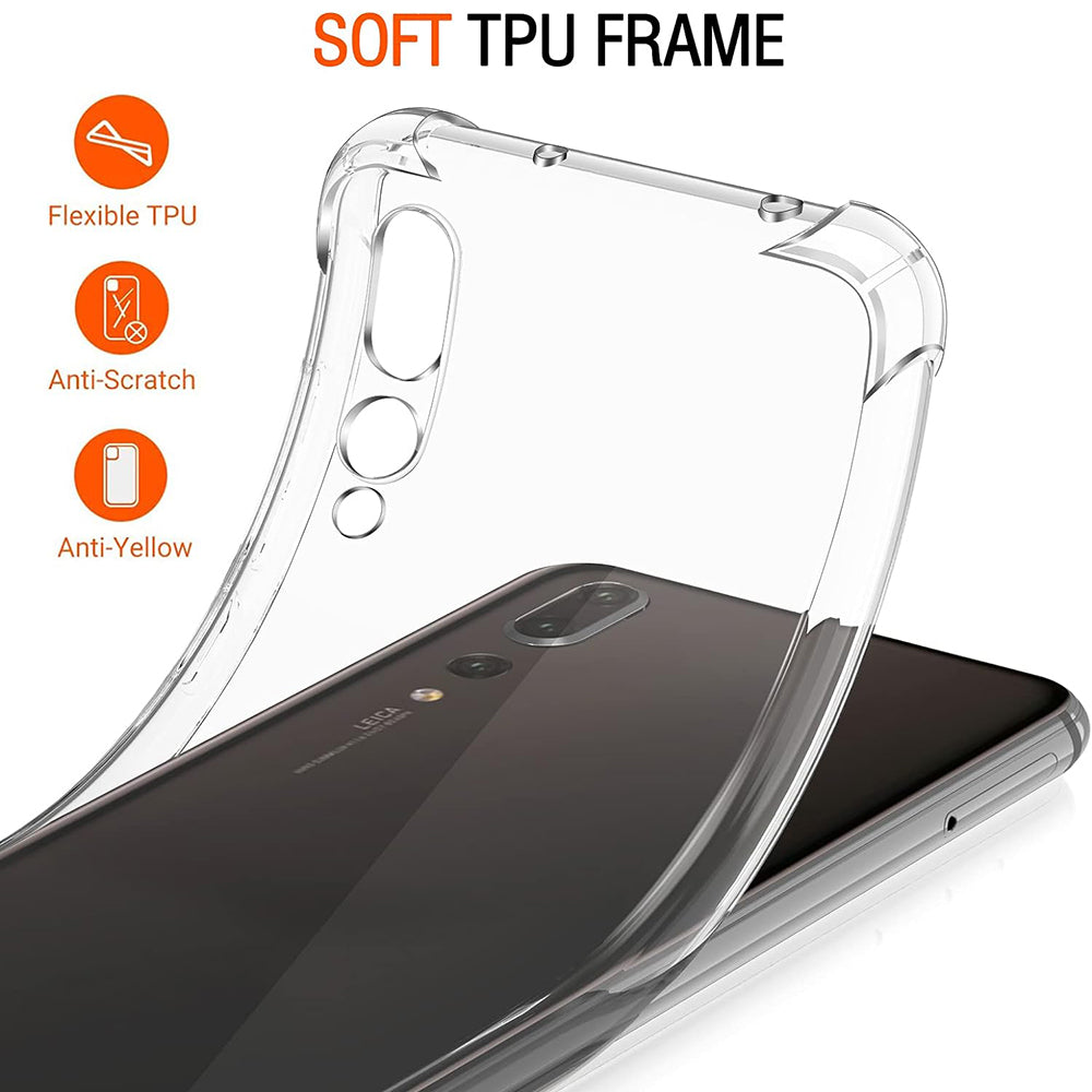 Coque pour Huawei P20 Pro, Techsuit, Anti-choc Claire, Transparente