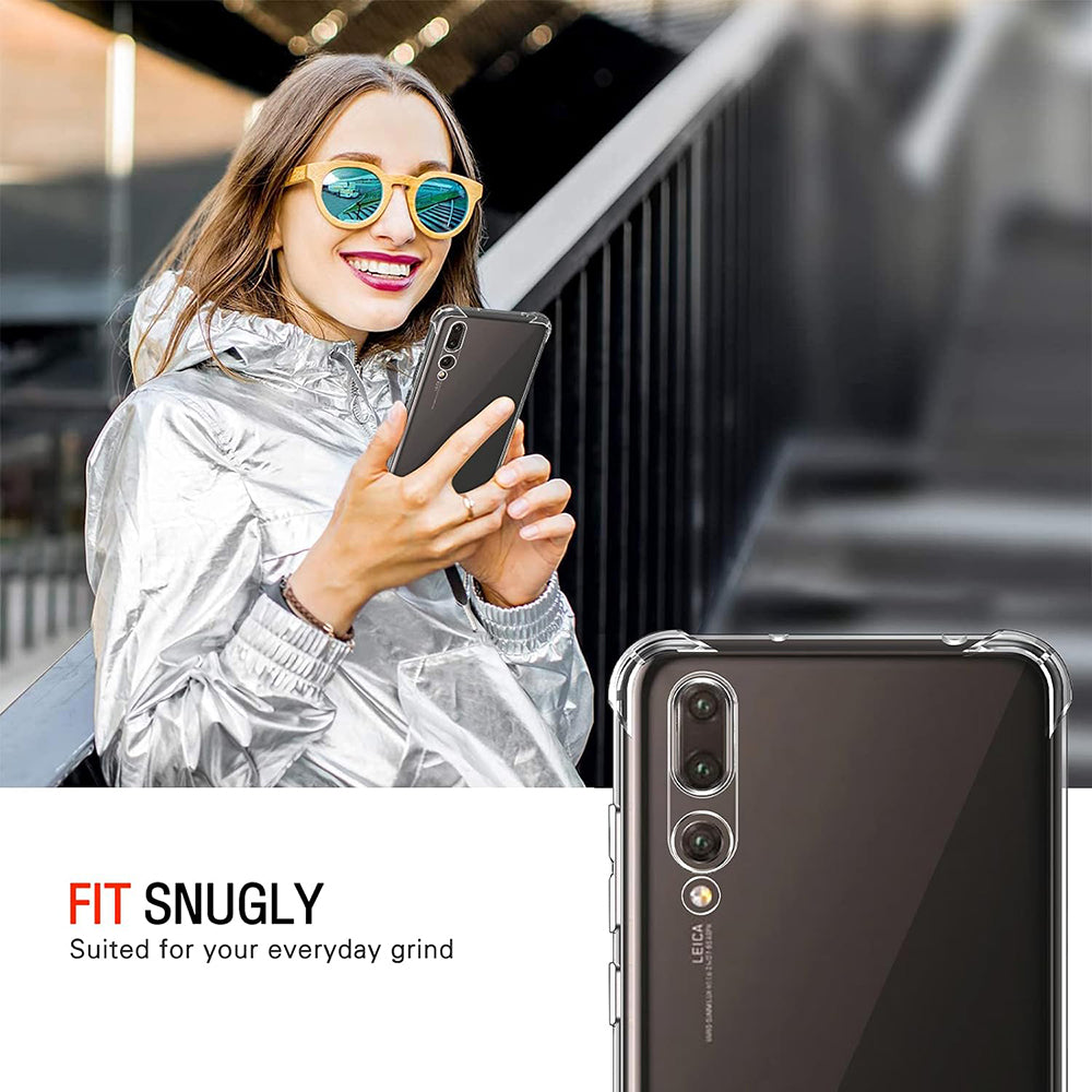 Coque pour Huawei P20 Pro, Techsuit, Anti-choc Claire, Transparente