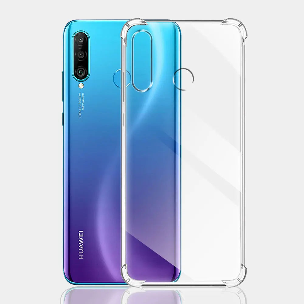 Coque pour Huawei P30 lite New Edition / P30 lite, Techsuit, Antichoc Claire, Transparente